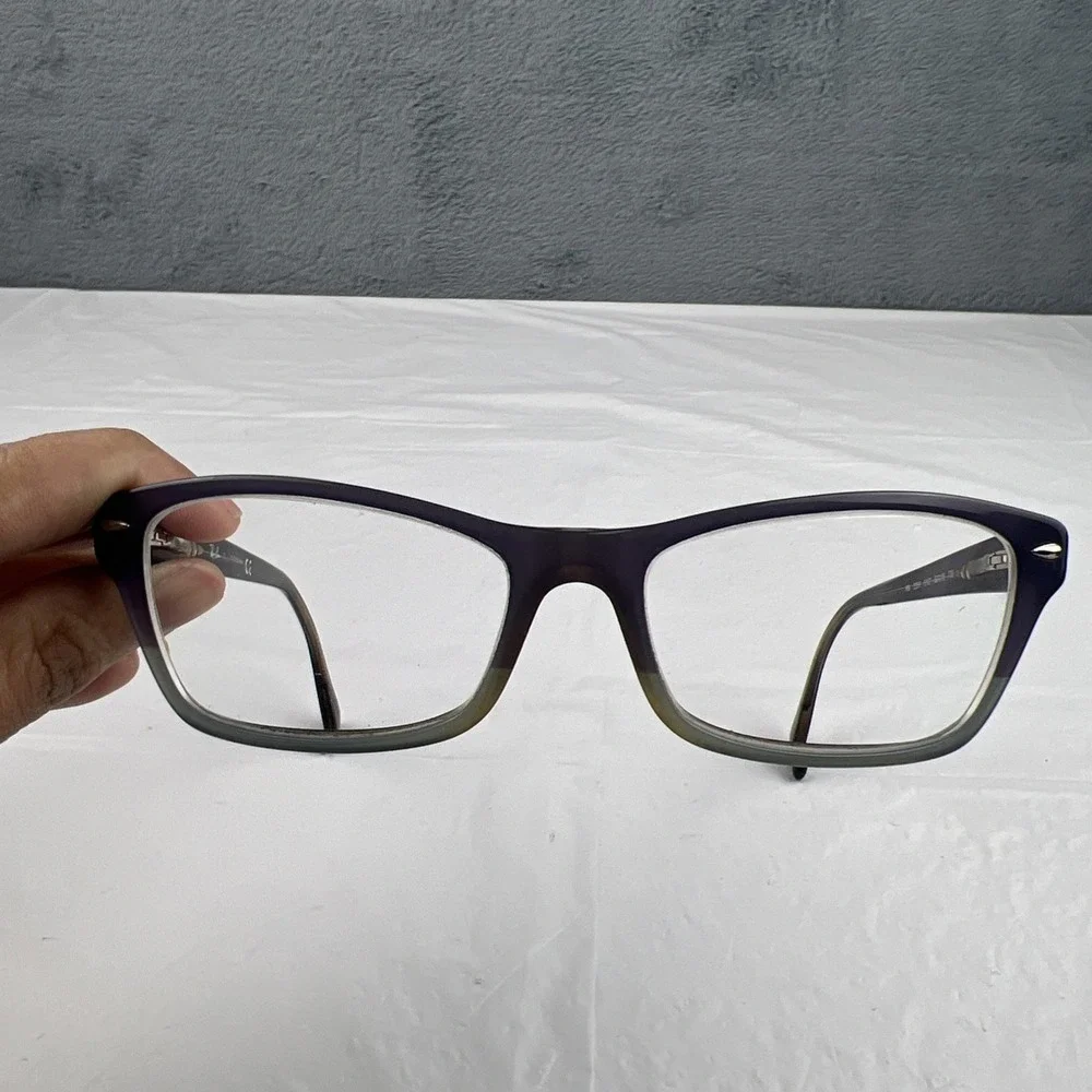 Ray-Ban RB5256 5107 Eyeglasses Translucent Purple Flex Hinge 52-16-135 FRAMES